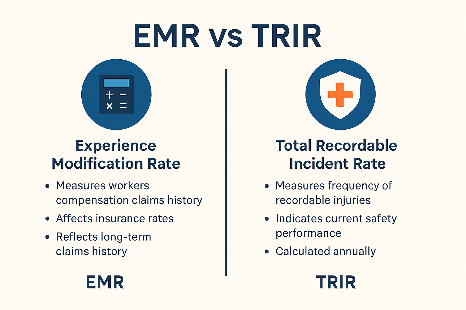 EMR v.s TRIR